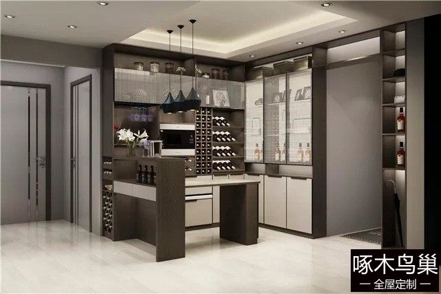 现代酒柜