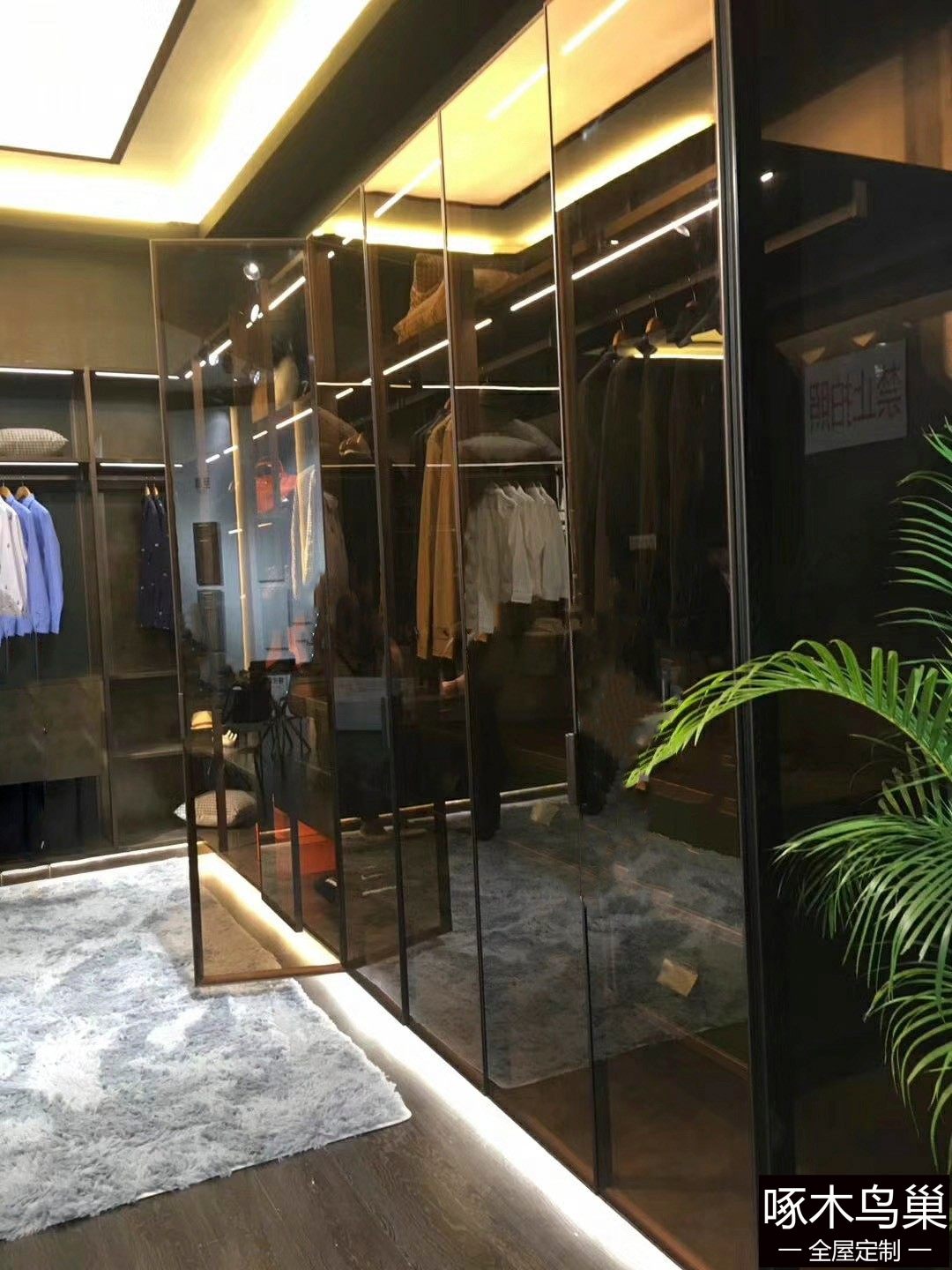 玻璃亚克力衣柜