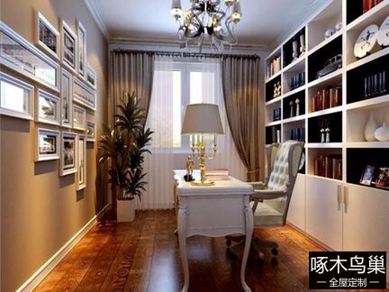 现代书桌和书柜7