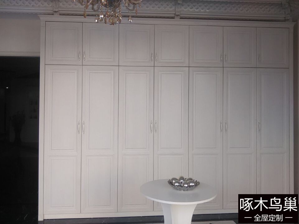 欧式平开门衣柜